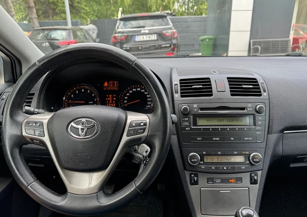 Toyota Avensis cena 34900 przebieg: 167000, rok produkcji 2009 z Łask małe 781